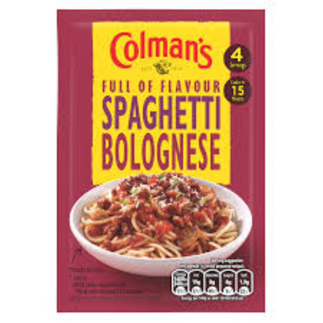 COLMANS RED SPAGHETTI BOLOGNESE 50G